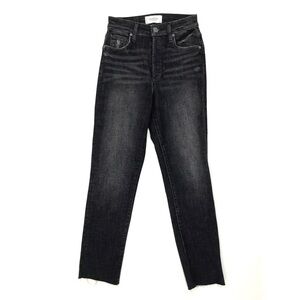 Evereve Dark Wash Ankle Jeans Straight Leg